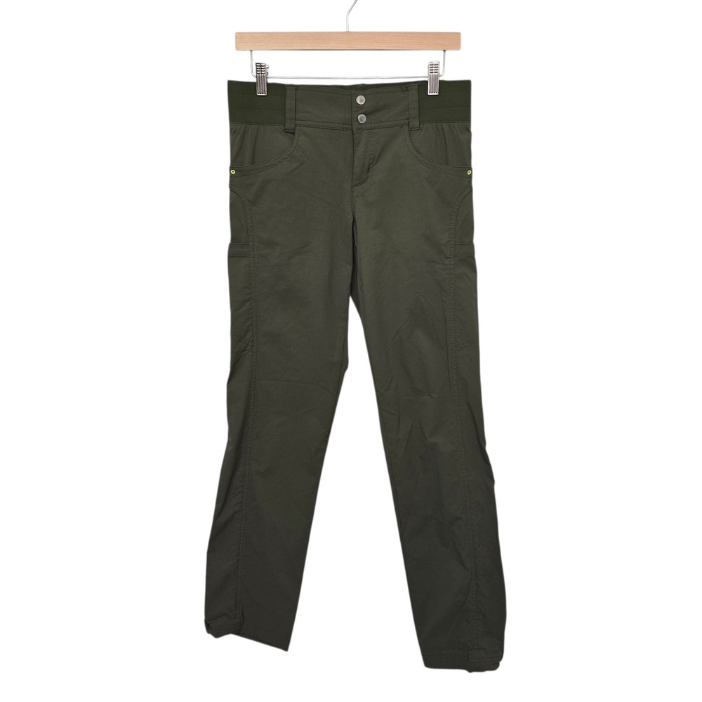 Title Nine Women Olive Green Hiking Pants Size 4 Utility Outdoor